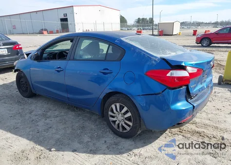 2015 Kia Forte Lx z USA, uszkodzony, nr VIN KNAFX4A67F5258864